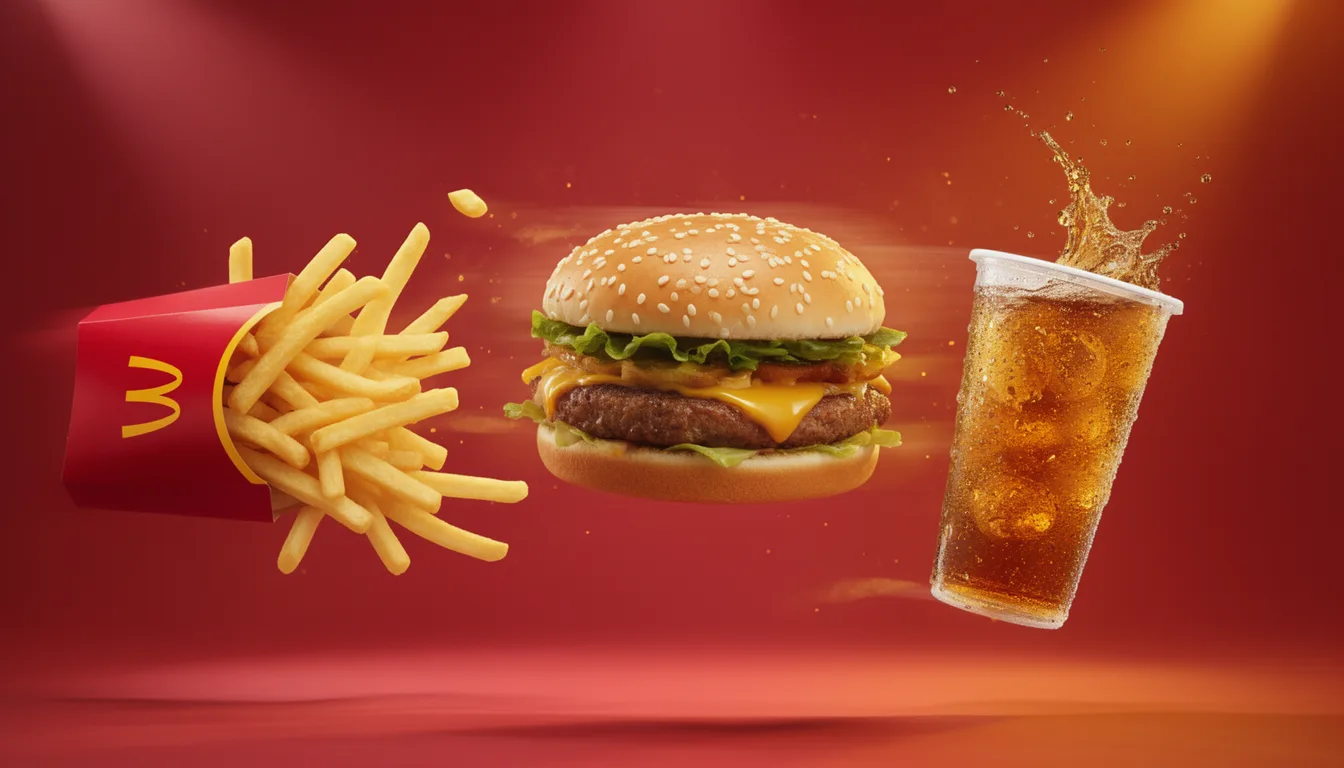 McDonald's Menu Display