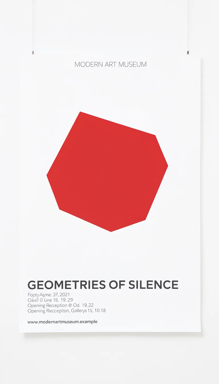 Minimalist Art Exhibition