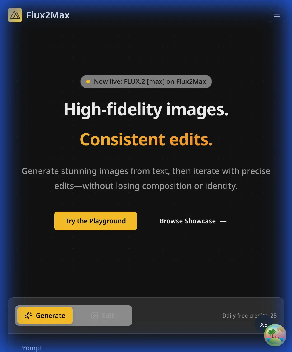 Homepage (Mobile)